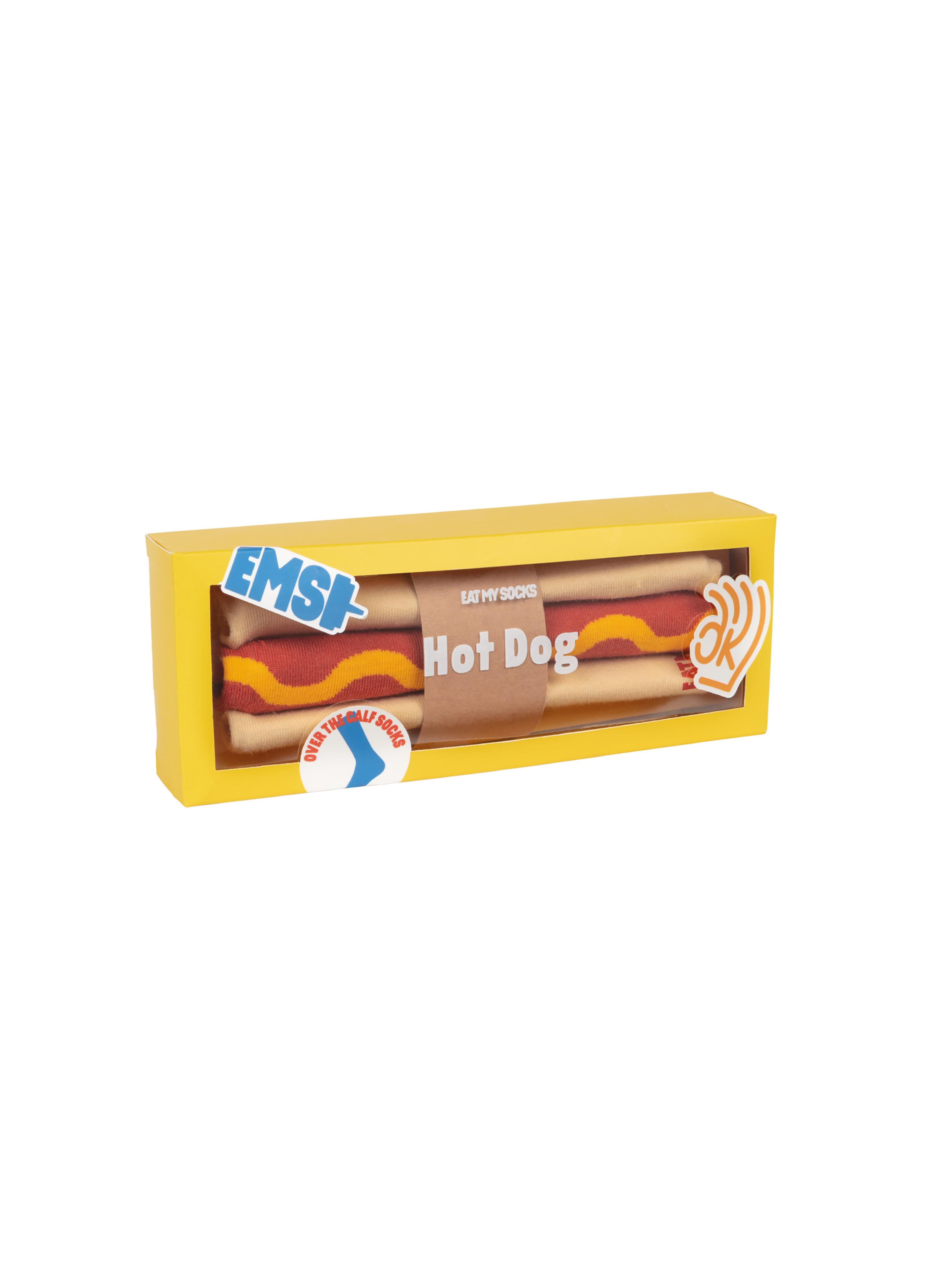 Hot Dog strømper - rød